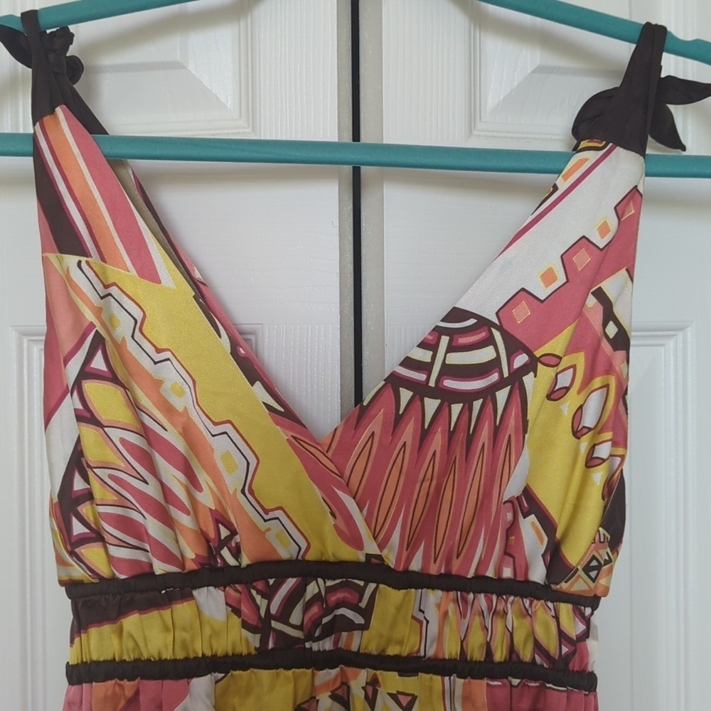 Hale Bob Silk Maxi Dress - Picture 9 of 10